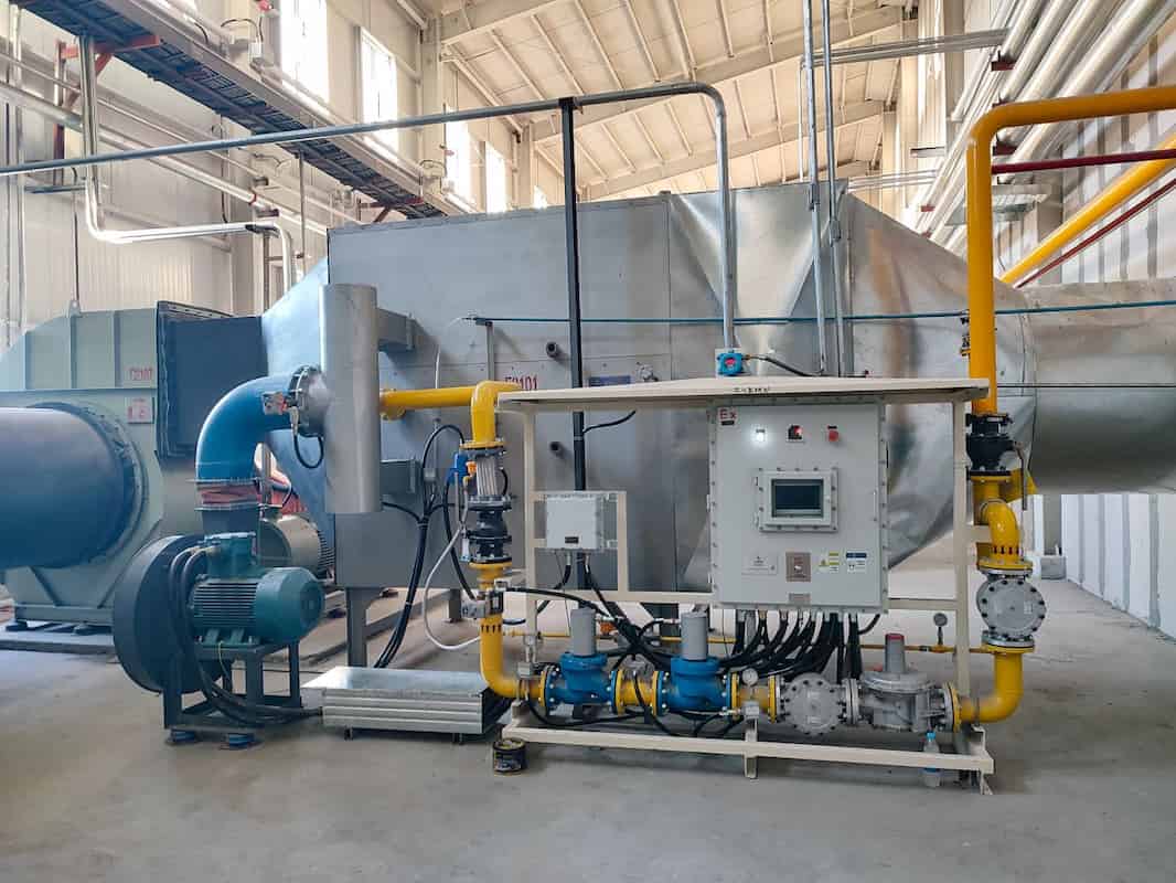 热风炉厂家解密：燃气热风炉在矿石回转烘干机中的应用与节能效果